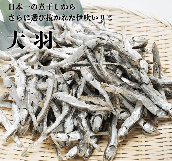 銀付き大羽の伊吹産イリコ